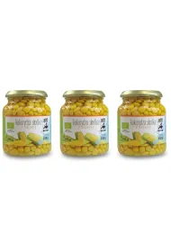 Bio Kontynenty Kukurydza s�odka w zalewie (s�oik) Zestaw 3 x 340 g Bio