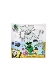 Qbee Malowanie po numerach 30x30cm SpongeBob w Kinie