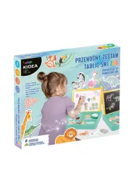 Przeno�ny zestaw tablic 5w1 ZOO w walizce