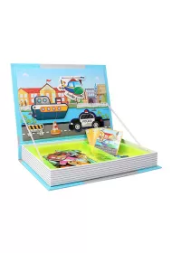 Puzzle Ukadanka magnetyczna Pojazdy Smily Play