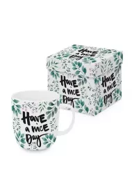 Ppd PaperProducts Design Kubek porcelanowy Mi�ego Dnia 350ml