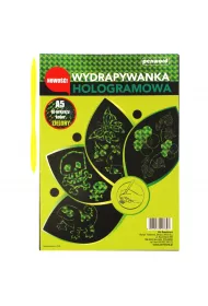 Penword Wydrapywanka A5 Holograf 427697 zielona