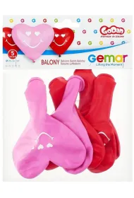 Godan Balony premium U�miechni�te serca 5 szt.