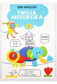 300 naklejek. Twoja historyjka 3+ (niebieska)