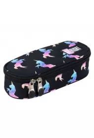 St. Majewski Pi�rnik saszetka usztywniona z wewn�trzn� klapk� Rainbow Unicorns