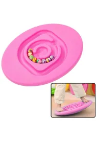 Deska R�wnowa��ca Sensoryczna r�owa LeanToys