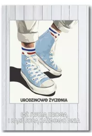 Trend Kartka okoliczno�ciowa Urodzinowe �yczenia