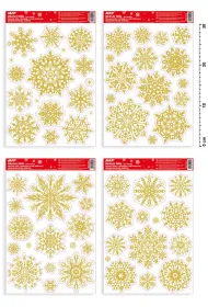 MFP Naklejka Bo�e Narodzenie brokat mix 20x30cm