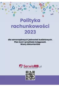 eBook Polityka rachunkowoci 2023 dla samorzdowych jednostek budetowych pdf