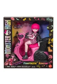 Monster High. Wampirystyczny Skuter Lalka Draculaur Mattel