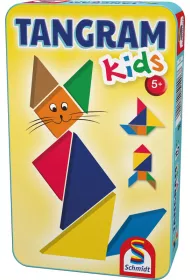 Gra Tangram dla dzieci w metalowej puszce Schmidt Spiele-Gry