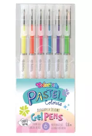 Patio D�ugopisy �elowe Pastel 6 szt.
