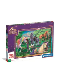 Puzzle 104 el. Super Unicorn Academy Clementoni