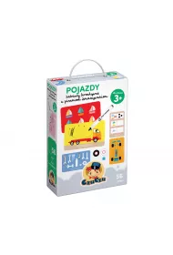 CzuCzu Pojazdy Zabawy kreatywne z pisakiem zmazywakiem 3+
