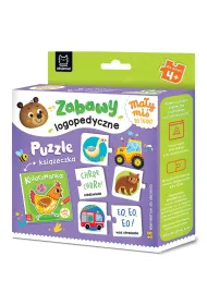 Ma�y mi� to lubi  Zabawy logopedyczne. Puzzle   ksi��eczka