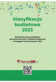 eBook Klasyfikacja budetowa 2023 pdf