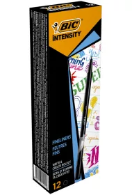 Bic Cienkopis Intensity Fine czarny 12 szt.