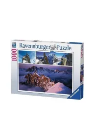 Puzzle 1000 el. Alpejska zima 196715 Ravensburger