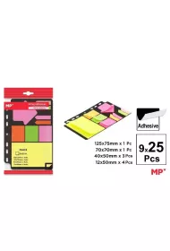 Mp Main Paper Karteczki samoprzylepne do segregatora 9x25szt