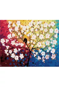 ArtiFly Malowanie po numerach - wiat kolorw 40x50cm