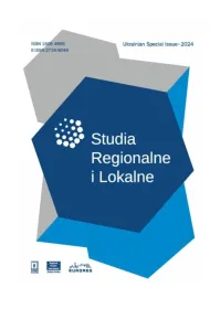 Studia Regionalne i Lokalne Ukrainian Special Issu