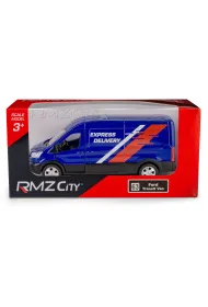 RMZ City Ford Transit Van 2018 niebieski w skali 1:43 Daffi