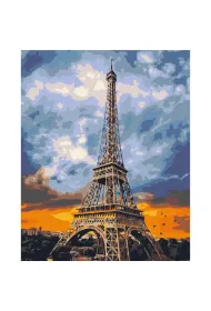 Brushme Malowanie po numerach - �elazna dama Pary�a 40x50cm