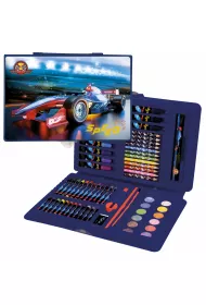 Kidea Zestaw artystyczny 71 el. Race Team