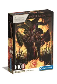 Puzzle 1000 el. Compact House Of The Dragon Clementoni