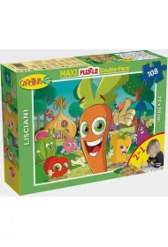 Puzzle dwustronne maxi 108 el. Carotina Lisciani