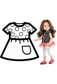 Ubranko dla lalek 32cm Paola Reina
