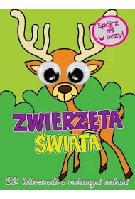 Kolorowanka z oczkami. Zwierz�ta �wiata