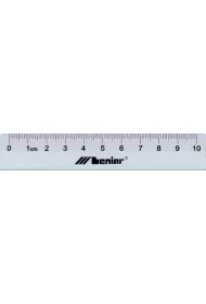 Leniar Linijka aluminiowa 10 cm