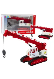 D�wig g�sienicowy ze �wiat�em i d�wi�kiem LeanToys
