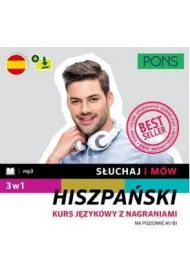 S�uchaj i m�w PONS hiszpa�ski pakiet 3w1 A1/B1 w.2