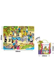 Puzzle Mata z puzzli - Zoo 24 element�w (K500.3288HT) * Russell