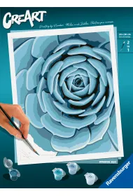 Malowanie po numerach CreArt - Botanical Blue Ravensburger