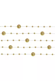 PartyDeco Girlandy per�owe z�oty 1,3m