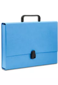 Penmate Teczka z r�czk� A4 Ecoline niebieska 5 cm