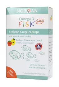 Norsan Omega-3 Fisk Jelly suplement diety 45 szt.