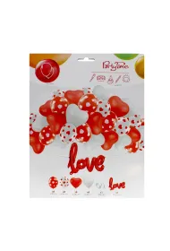 Arpex Girlanda balon serca Love 34 szt.