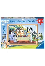 Puzzle 2x24 Bluey Ravensburger