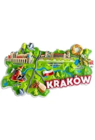 Pan Dragon Magnes I love Poland Krak�w ILP-MAG-C-KRA-65