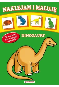 Naklejam i maluj�. Dinozaury