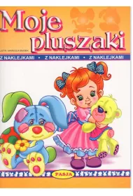 Moje pluszaki z naklejkami