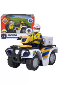 Straak Sam Quad policyjny z figurk Simba