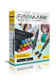 Rawmark Markery Basic Line 16 szt.