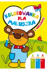 Kolorowanka dla maluszka z naklejkami