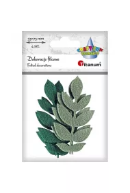 Titanum Filcowe li�cie na ga��zce mix 4 szt.