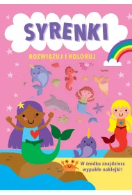 Rozwi�zuj i koloruj. Syrenki